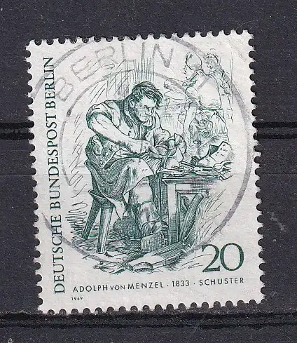 Berlin (West)  Nr 334 Gestempelt (Posten)