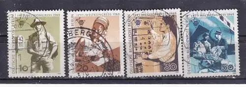 Berlin (West)  Nr 342/45 Gestempelt (Posten)