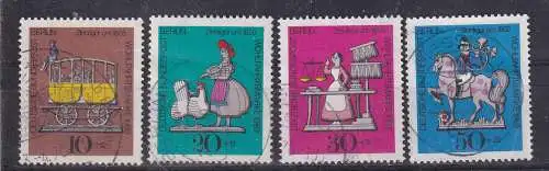 Berlin (West)  Nr 348/51 Gestempelt (Posten)