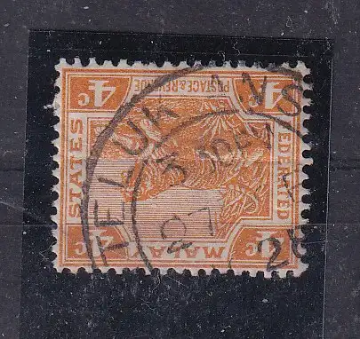 6 Malaii. Bund  Nr 41 Gestempelt (Posten)