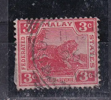 6 Malaii. Bund  Nr 41 Gestempelt (Posten)