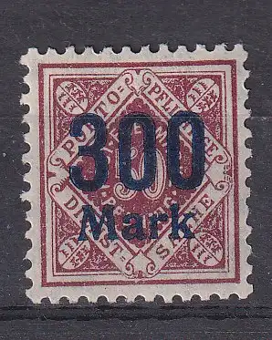 Altd. Württemberg Dienstmarken  Nr 169 Falz / Gummimängel / *