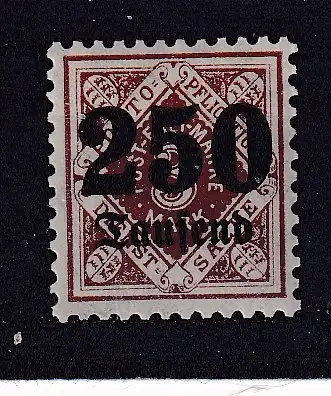 Altd. Württemberg Dienstmarken  Nr 178 Falz / Gummimängel / *