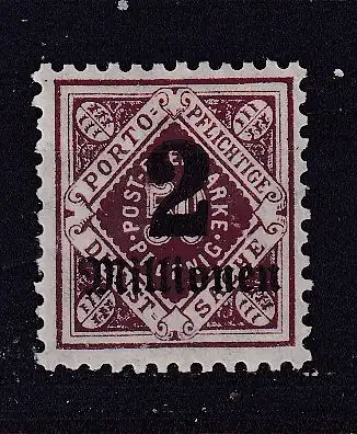 Altd. Württemberg Dienstmarken  Nr 180 Falz / Gummimängel / *