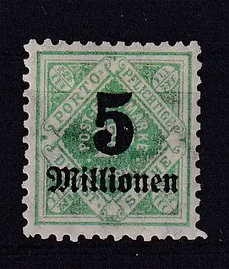 Altd. Württemberg Dienstmarken  Nr 181 Falz / Gummimängel / *