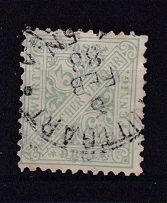 Altd. Württemberg Dienstmarken  Nr 201 Gestempelt (Posten)