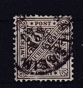 Altd. Württemberg Dienstmarken  Nr 208 Gestempelt (Posten)