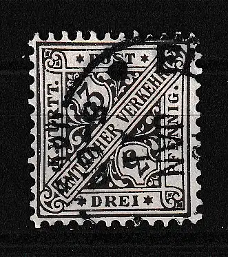 Altd. Württemberg Dienstmarken  Nr 228 Gestempelt (Posten)