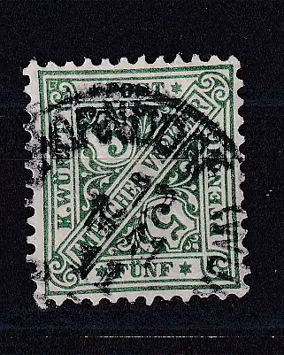 Altd. Württemberg Dienstmarken  Nr 229 Gestempelt (Posten)