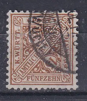 Altd. Württemberg Dienstmarken  Nr 239 Gestempelt (Posten)
