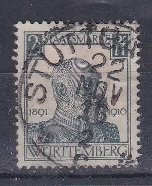 Altd. Württemberg Dienstmarken  Nr 241 Gestempelt (Posten)