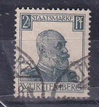 Altd. Württemberg Dienstmarken  Nr 241 Gestempelt (Posten)