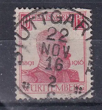 Altd. Württemberg Dienstmarken  Nr 243 Gestempelt (Posten)