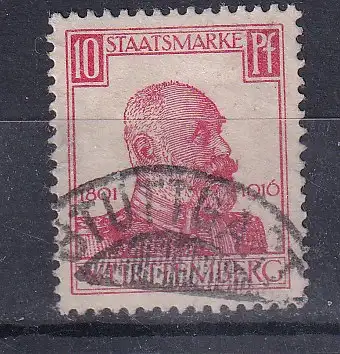 Altd. Württemberg Dienstmarken  Nr 243 Gestempelt (Posten)