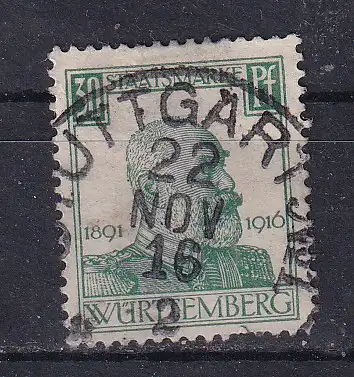 Altd. Württemberg Dienstmarken  Nr 247 Gestempelt (Posten)
