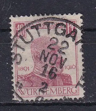 Altd. Württemberg Dienstmarken  Nr 249 Gestempelt (Posten)