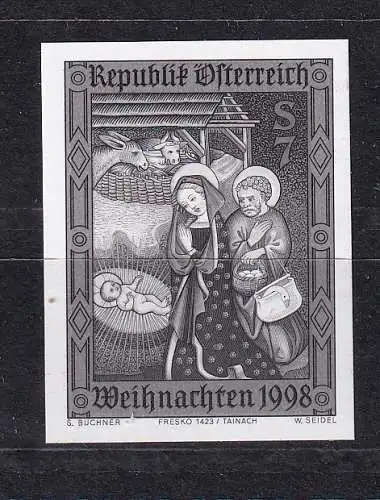 Österreich  Nr Scharzdruck 2271 Postfrisch / **