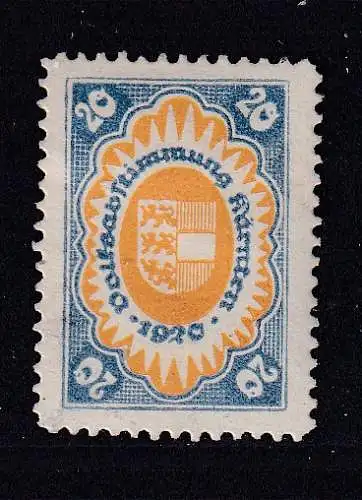 Österreich  Nr Kärnten private Propagandamarke Postfrisch / **