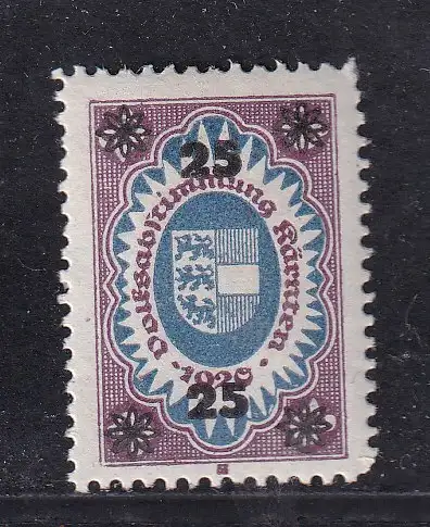 Österreich  Nr Kärnten private Propagandamarke Postfrisch / **