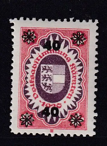 Österreich  Nr Kärnten private Propagandamarke Postfrisch / **