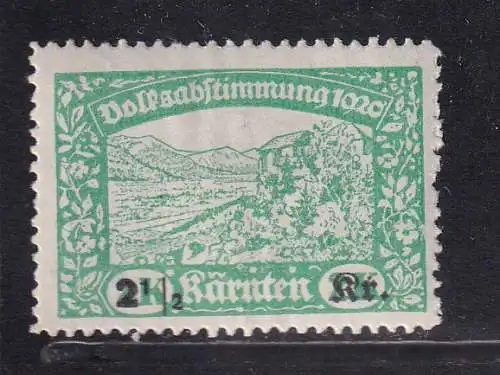 Österreich  Nr Kärnten private Propagandamarke Postfrisch / **