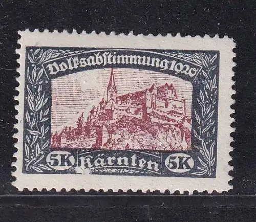 Österreich  Nr Kärnten private Propagandamarke Postfrisch / **