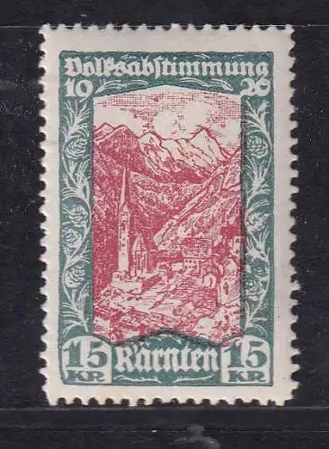 Österreich  Nr Kärnten private Propagandamarke Postfrisch / **