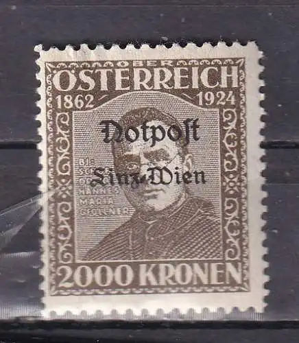 Österreich  Nr Private Lokalausgabe Linz Postfrisch / **