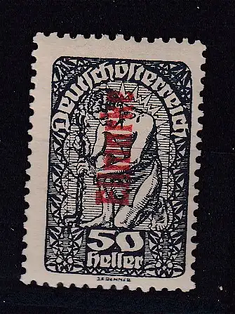 Österreich  Nr Lokalausgabe Tirol Volksabstimmung Postfrisch / **