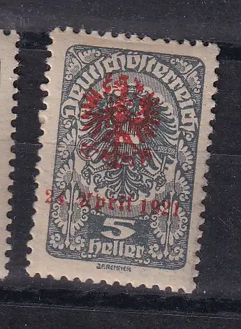 Österreich  Nr Lokalausgabe Tirol Volksabstimmung Postfrisch / **