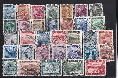 Österreich  Nr 738/70 Gestempelt (Posten)