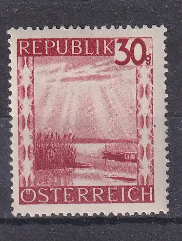 Österreich  Nr 753 Falz / Gummimängel / *