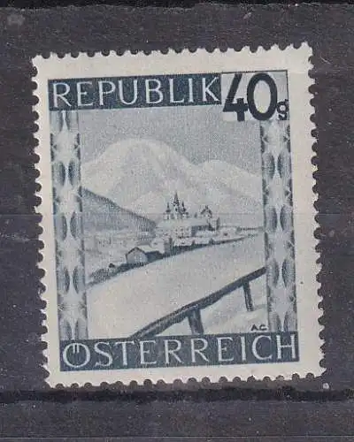 Österreich  Nr 757 Falz / Gummimängel / *