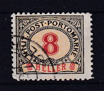 Österreich Portomarken  Nr Österreich Bosnien und Herzegowina 8 Gestempelt (Posten)
