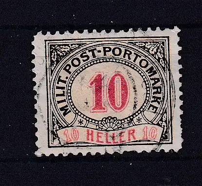 Österreich Portomarken  Nr Österreich Bosnien und Herzegowina 9 Gestempelt (Posten)