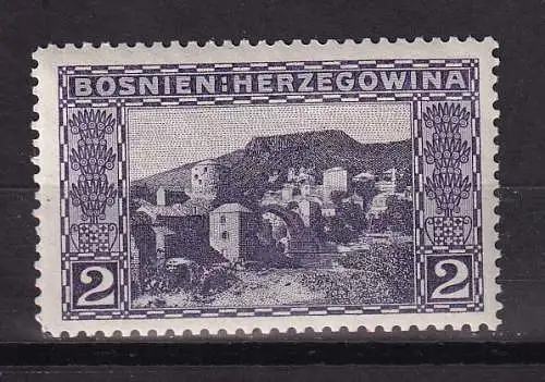 Österreich  Nr Österreich Bosnien und Herzegowina 30 Falz / Gummimängel / *