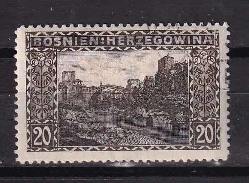 Österreich  Nr Österreich Bosnien und Herzegowina 35 Falz / Gummimängel / *