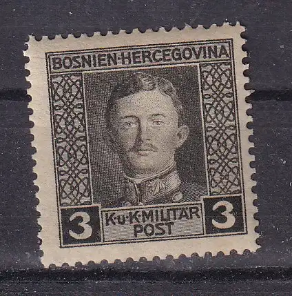 Österreich  Nr Österreich Bosnien und Herzegowina 124 Falz / Gummimängel / *