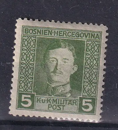 Österreich  Nr Österreich Bosnien und Herzegowina 125 Falz / Gummimängel / *