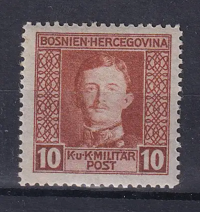 Österreich  Nr Österreich Bosnien und Herzegowina 127 Falz / Gummimängel / *