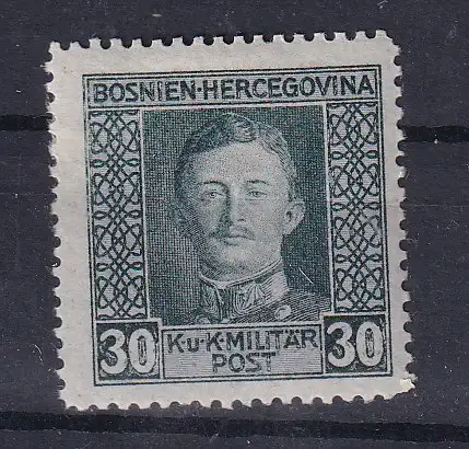 Österreich  Nr Österreich Bosnien und Herzegowina 132 Falz / Gummimängel / *