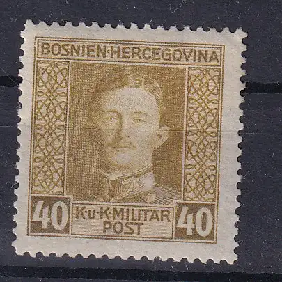 Österreich  Nr Österreich Bosnien und Herzegowina 133 Falz / Gummimängel / *