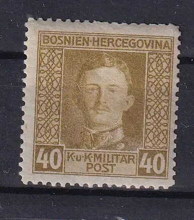 Österreich  Nr Österreich Bosnien und Herzegowina 133 Falz / Gummimängel / *