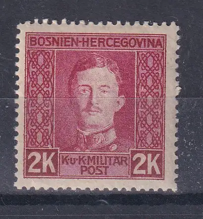 Österreich  Nr Österreich Bosnien und Herzegowina 138 Falz / Gummimängel / *