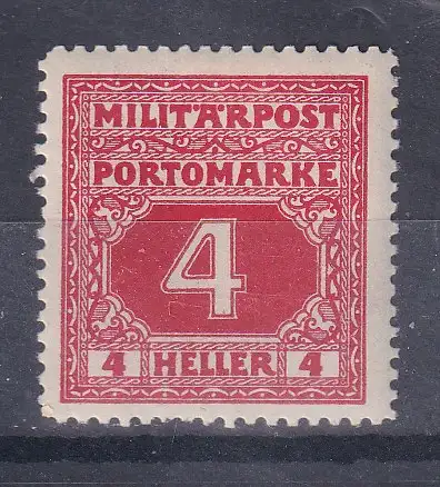 Österreich Portomarken  Nr Österreich Bosnien und Herzegowina 15 Falz / Gummimängel / *