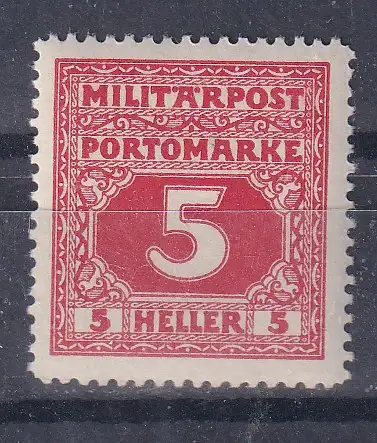 Österreich Portomarken  Nr Österreich Bosnien und Herzegowina 16 Falz / Gummimängel / *