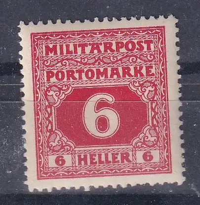 Österreich Portomarken  Nr Österreich Bosnien und Herzegowina 17 Falz / Gummimängel / *