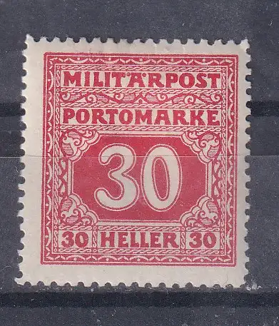 Österreich Portomarken  Nr Österreich Bosnien und Herzegowina 22 Falz / Gummimängel / *