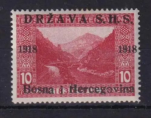 Jugoslawien  Nr 3 Falz / Gummimängel / *