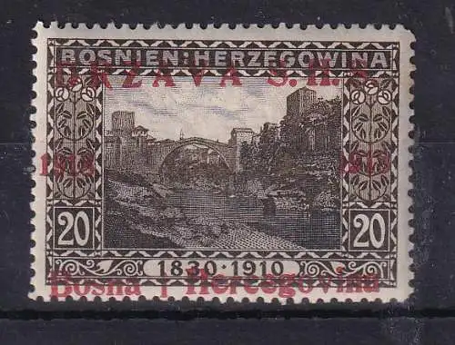 Jugoslawien  Nr 4 Falz / Gummimängel / *